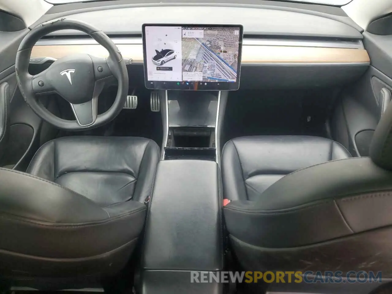 8 fotografías del automóvil dañado 5YJ3E1EC4LF624154 TESLA MODEL 3 2020