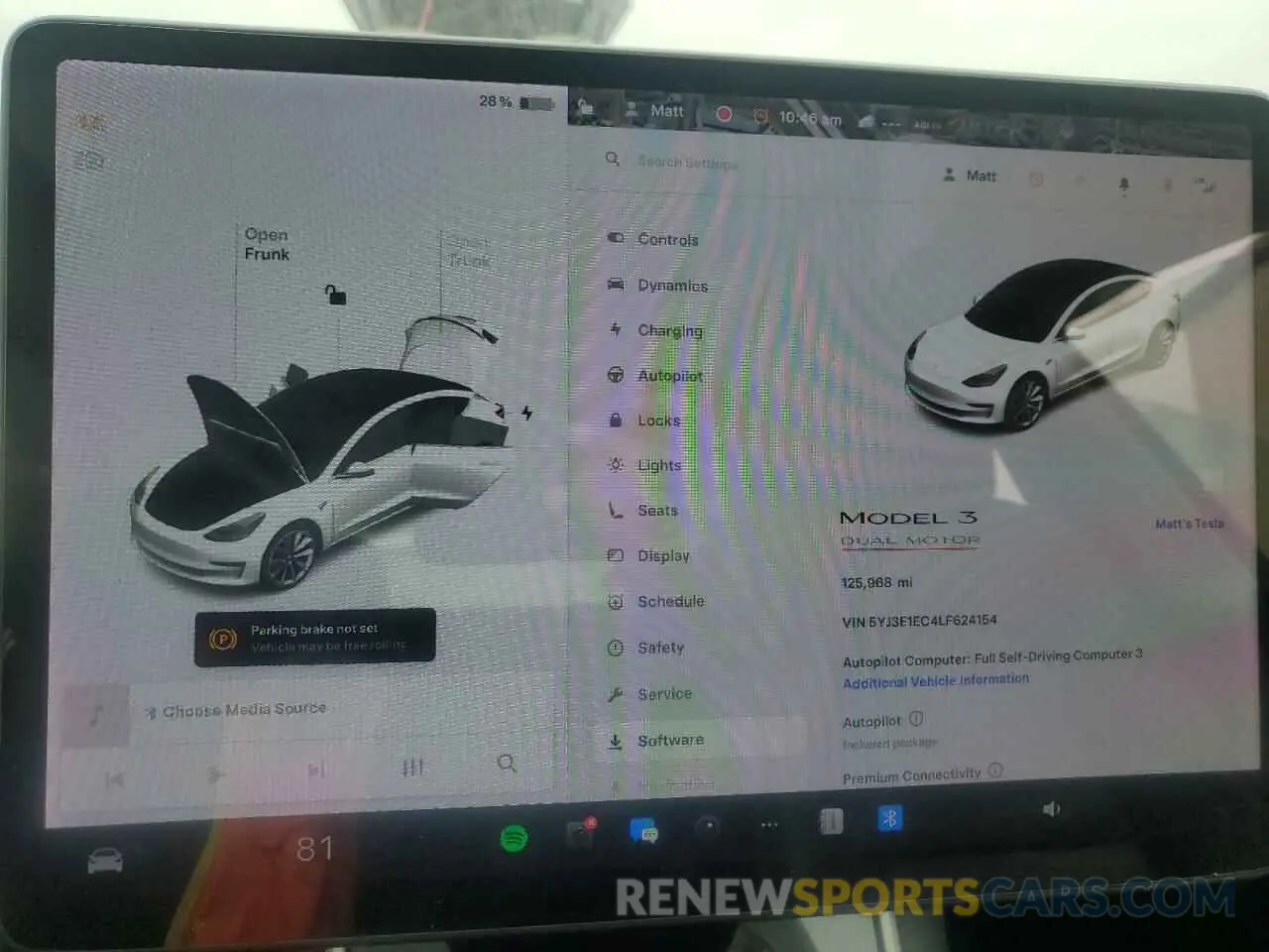 9 fotografías del automóvil dañado 5YJ3E1EC4LF624154 TESLA MODEL 3 2020