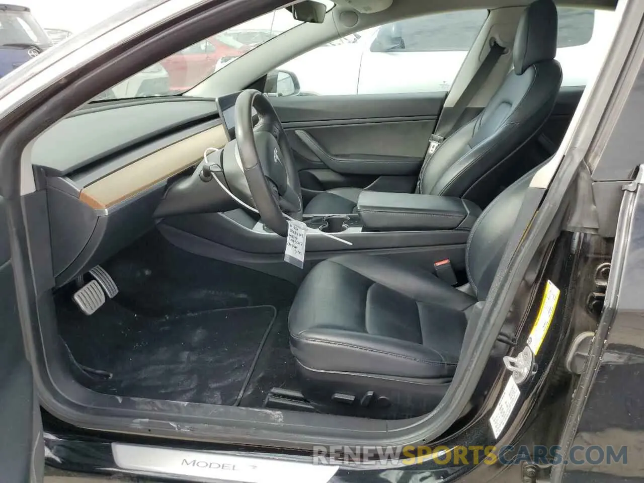 7 fotografías del automóvil dañado 5YJ3E1EC4LF640676 TESLA MODEL 3 2020