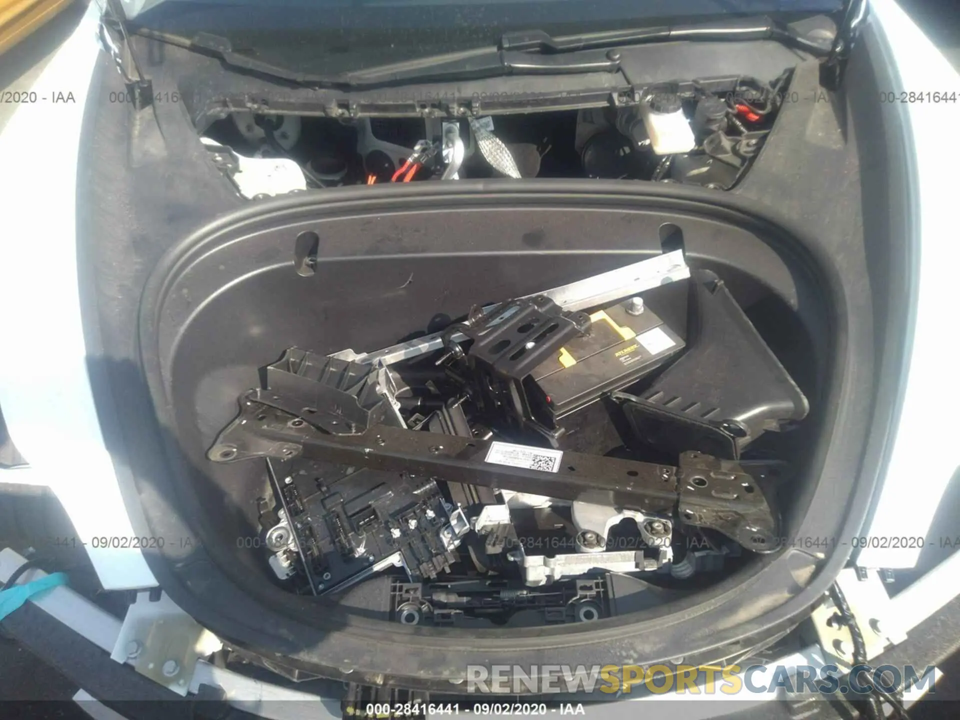 10 fotografías del automóvil dañado 5YJ3E1EC4LF641245 TESLA MODEL 3 2020