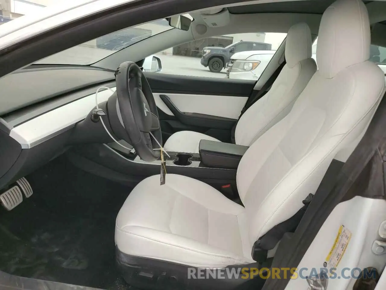 7 fotografías del automóvil dañado 5YJ3E1EC4LF642024 TESLA MODEL 3 2020
