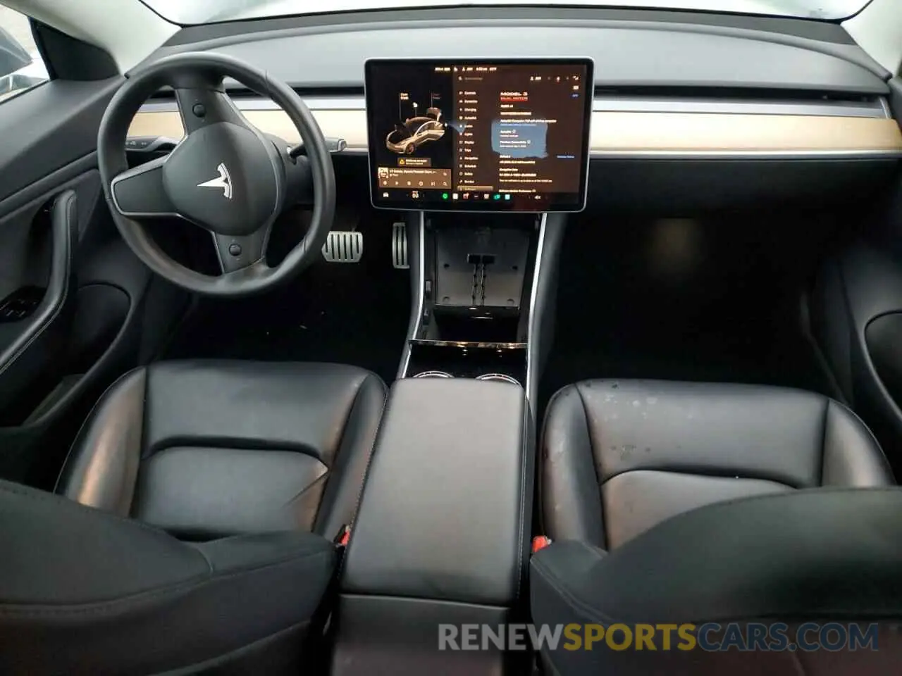 8 fotografías del automóvil dañado 5YJ3E1EC4LF646946 TESLA MODEL 3 2020