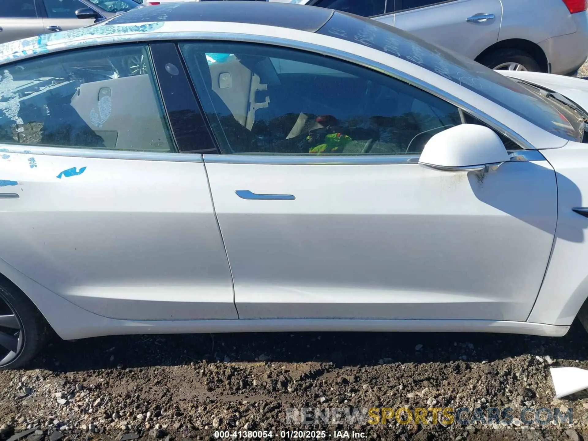 12 fotografías del automóvil dañado 5YJ3E1EC4LF714176 TESLA MODEL 3 2020