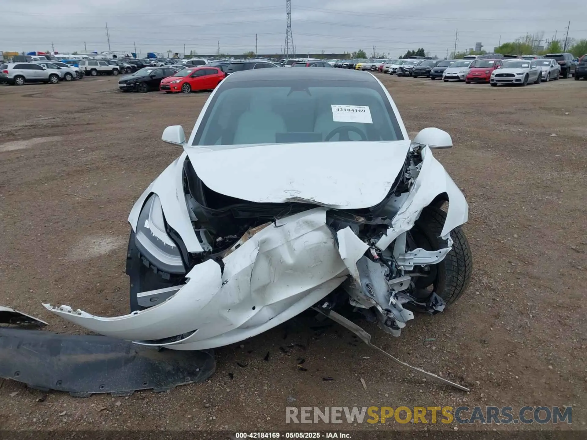 12 fotografías del automóvil dañado 5YJ3E1EC4LF719149 TESLA MODEL 3 2020