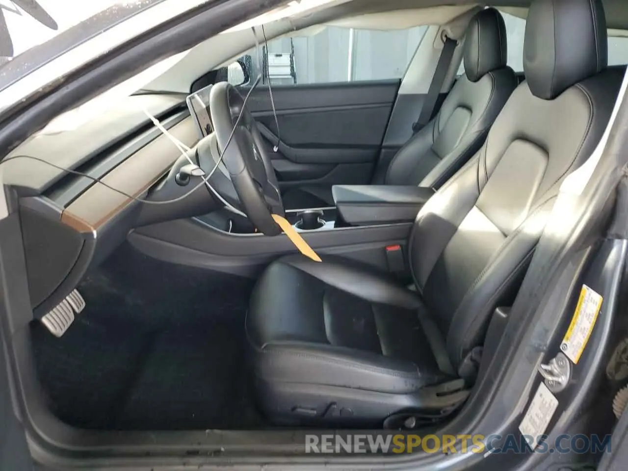 7 fotografías del automóvil dañado 5YJ3E1EC4LF746884 TESLA MODEL 3 2020