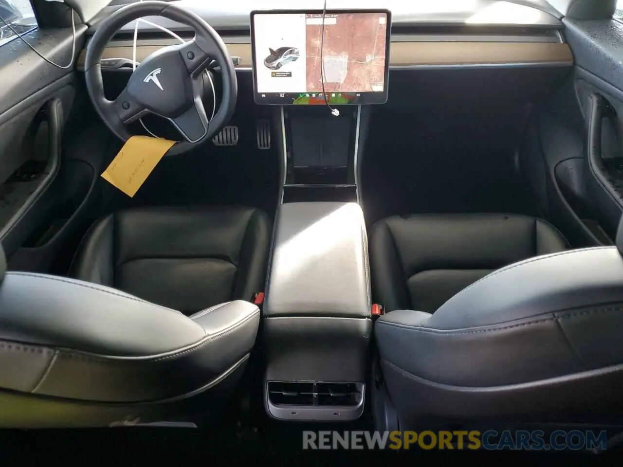 8 fotografías del automóvil dañado 5YJ3E1EC4LF746884 TESLA MODEL 3 2020