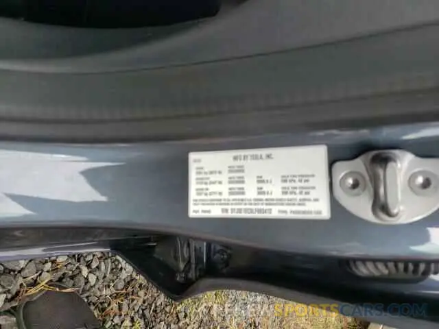 10 fotografías del automóvil dañado 5YJ3E1EC5LF603412 TESLA MODEL 3 2020
