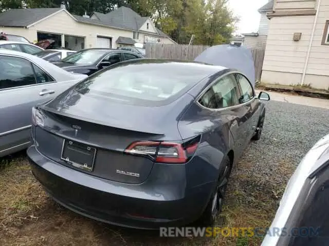 3 fotografías del automóvil dañado 5YJ3E1EC5LF603412 TESLA MODEL 3 2020