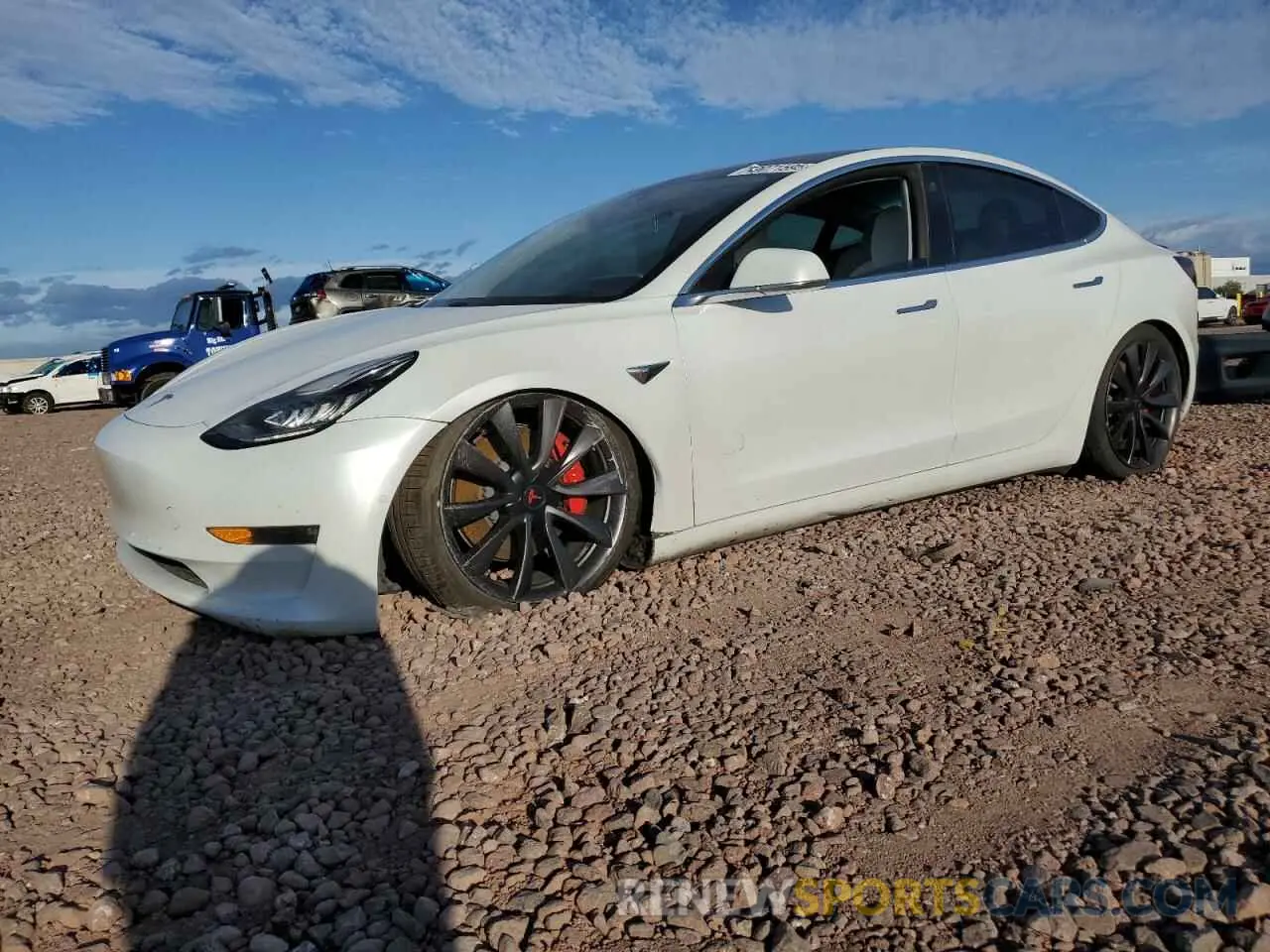 1 fotografías del automóvil dañado 5YJ3E1EC5LF624809 TESLA MODEL 3 2020