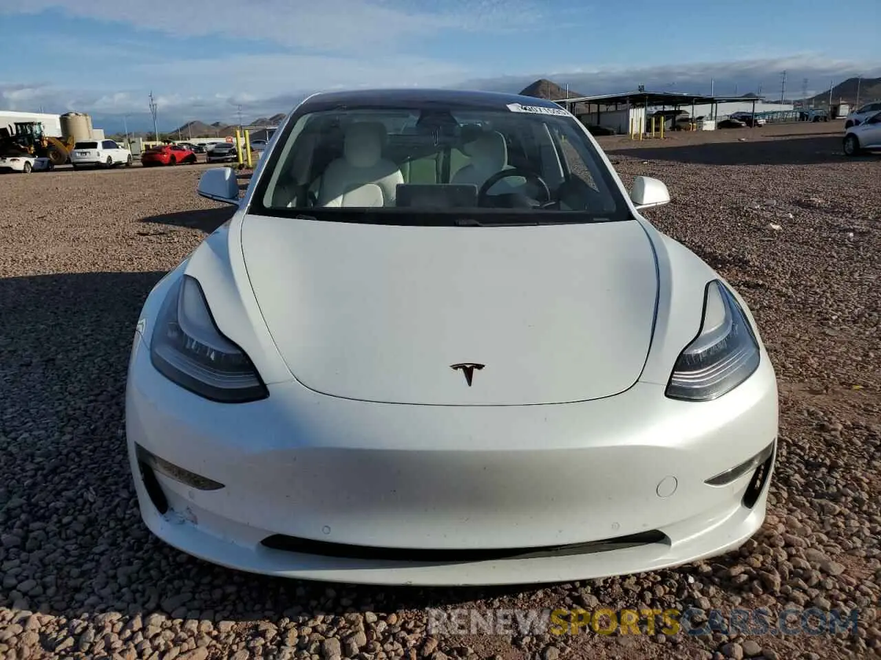 5 fotografías del automóvil dañado 5YJ3E1EC5LF624809 TESLA MODEL 3 2020