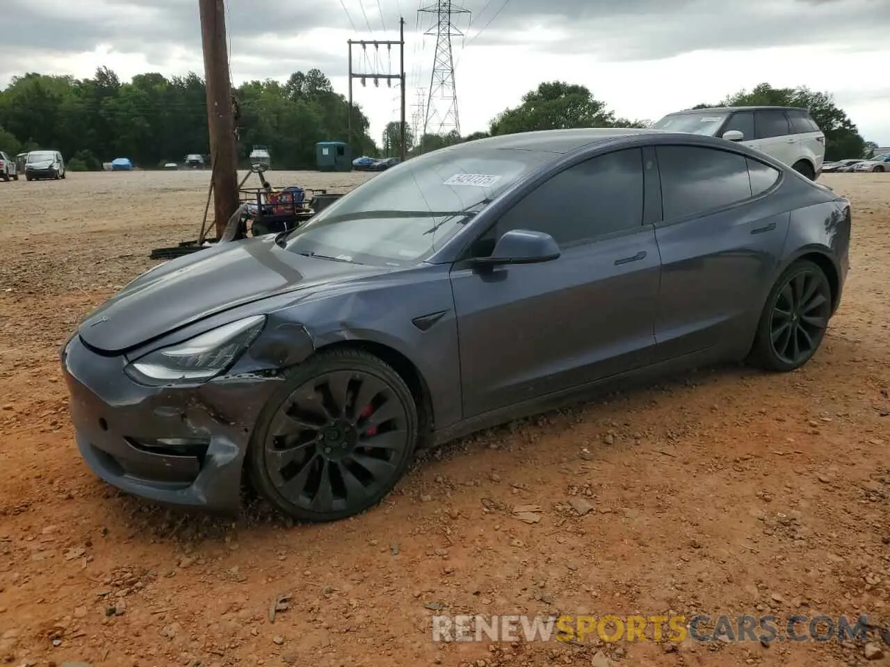 1 fotografías del automóvil dañado 5YJ3E1EC5LF646941 TESLA MODEL 3 2020