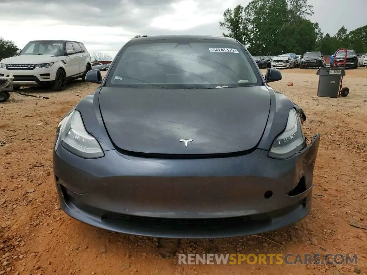 5 fotografías del automóvil dañado 5YJ3E1EC5LF646941 TESLA MODEL 3 2020
