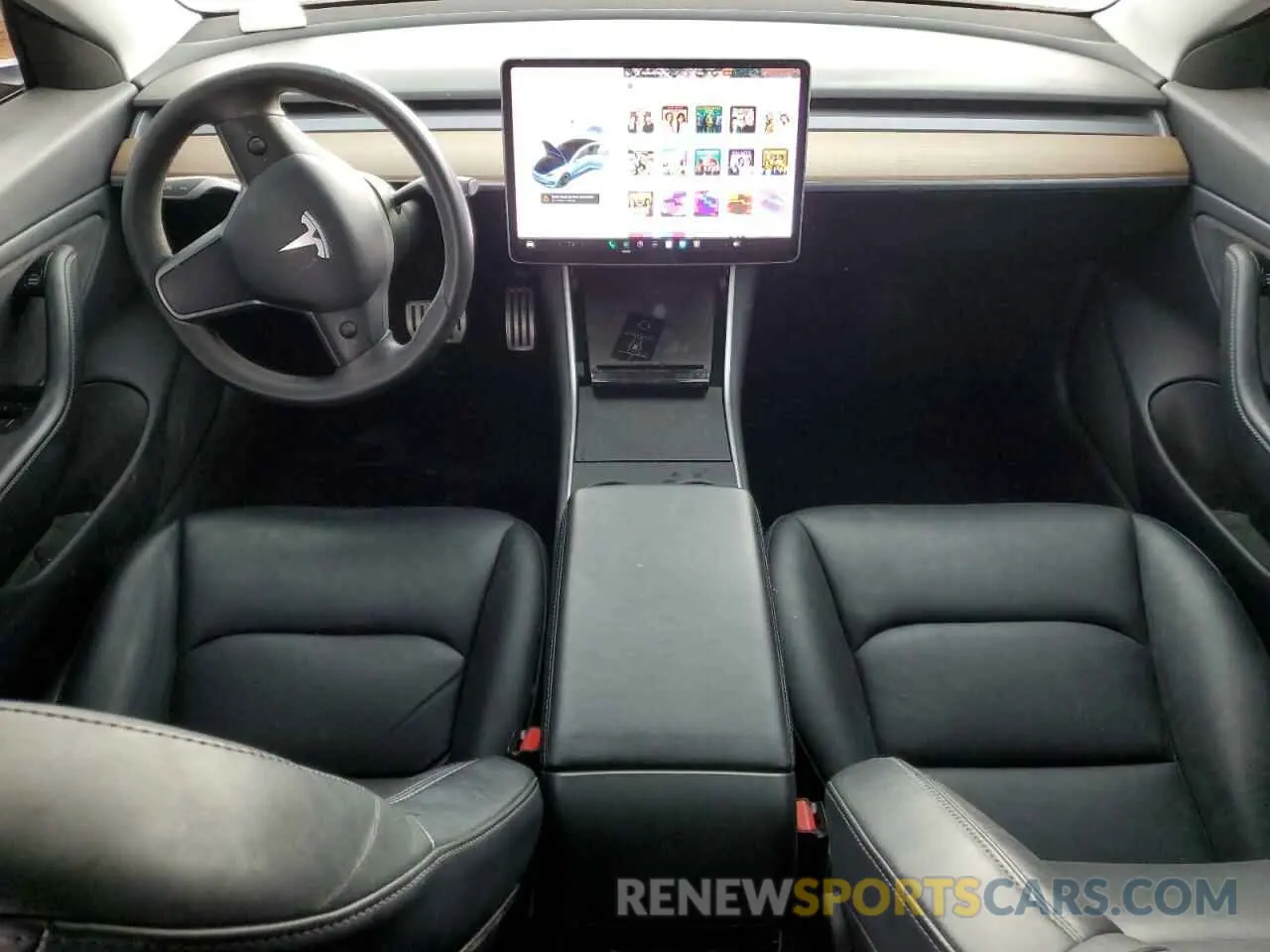 8 fotografías del automóvil dañado 5YJ3E1EC5LF646941 TESLA MODEL 3 2020