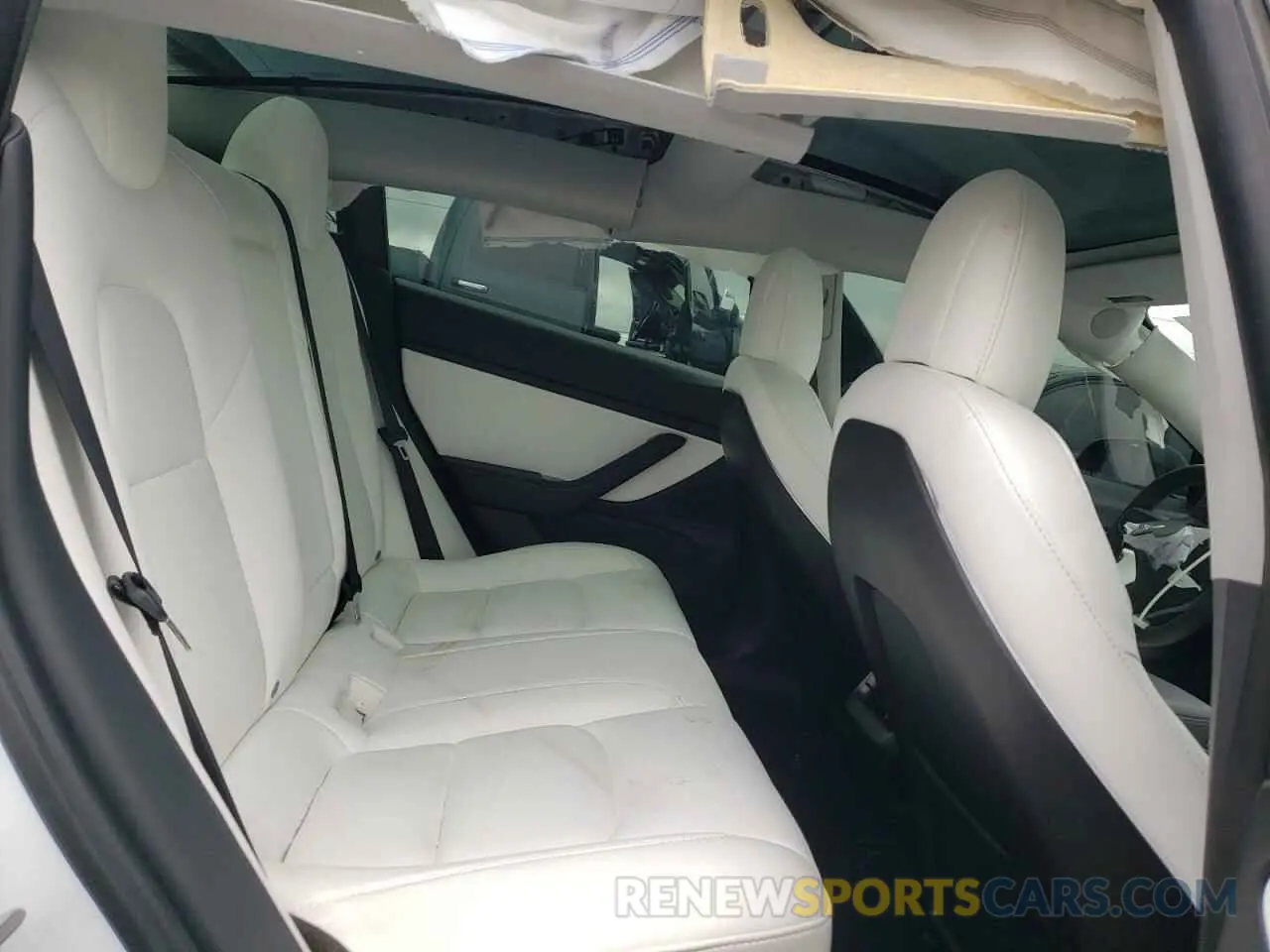 10 fotografías del automóvil dañado 5YJ3E1EC5LF736428 TESLA MODEL 3 2020