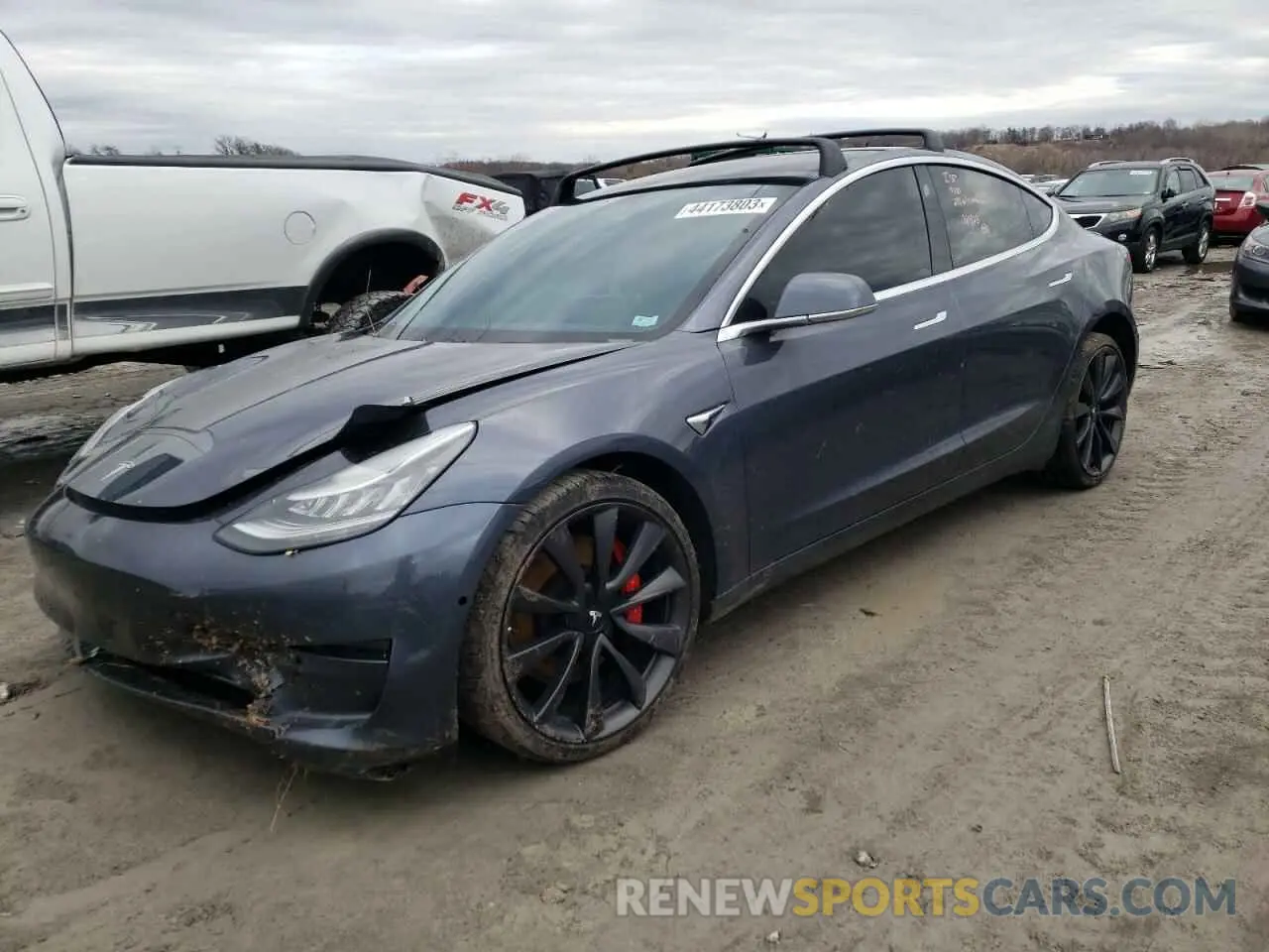 1 fotografías del automóvil dañado 5YJ3E1EC6LF602897 TESLA MODEL 3 2020