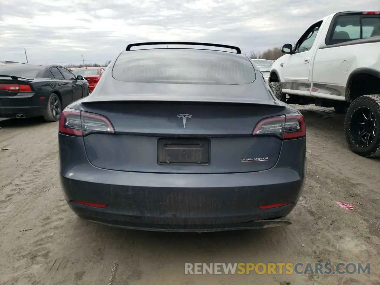 6 fotografías del automóvil dañado 5YJ3E1EC6LF602897 TESLA MODEL 3 2020