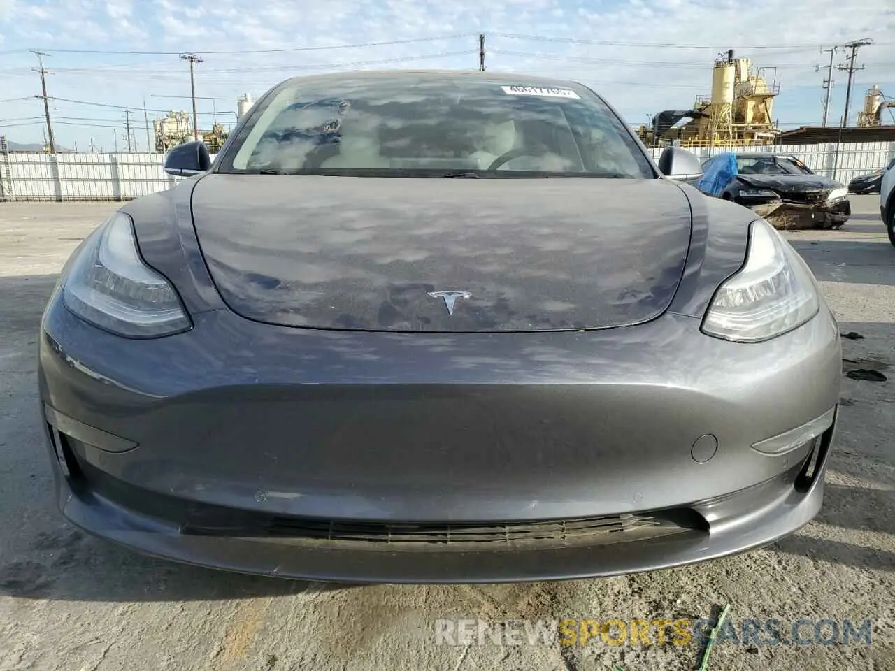 5 fotografías del automóvil dañado 5YJ3E1EC6LF648049 TESLA MODEL 3 2020