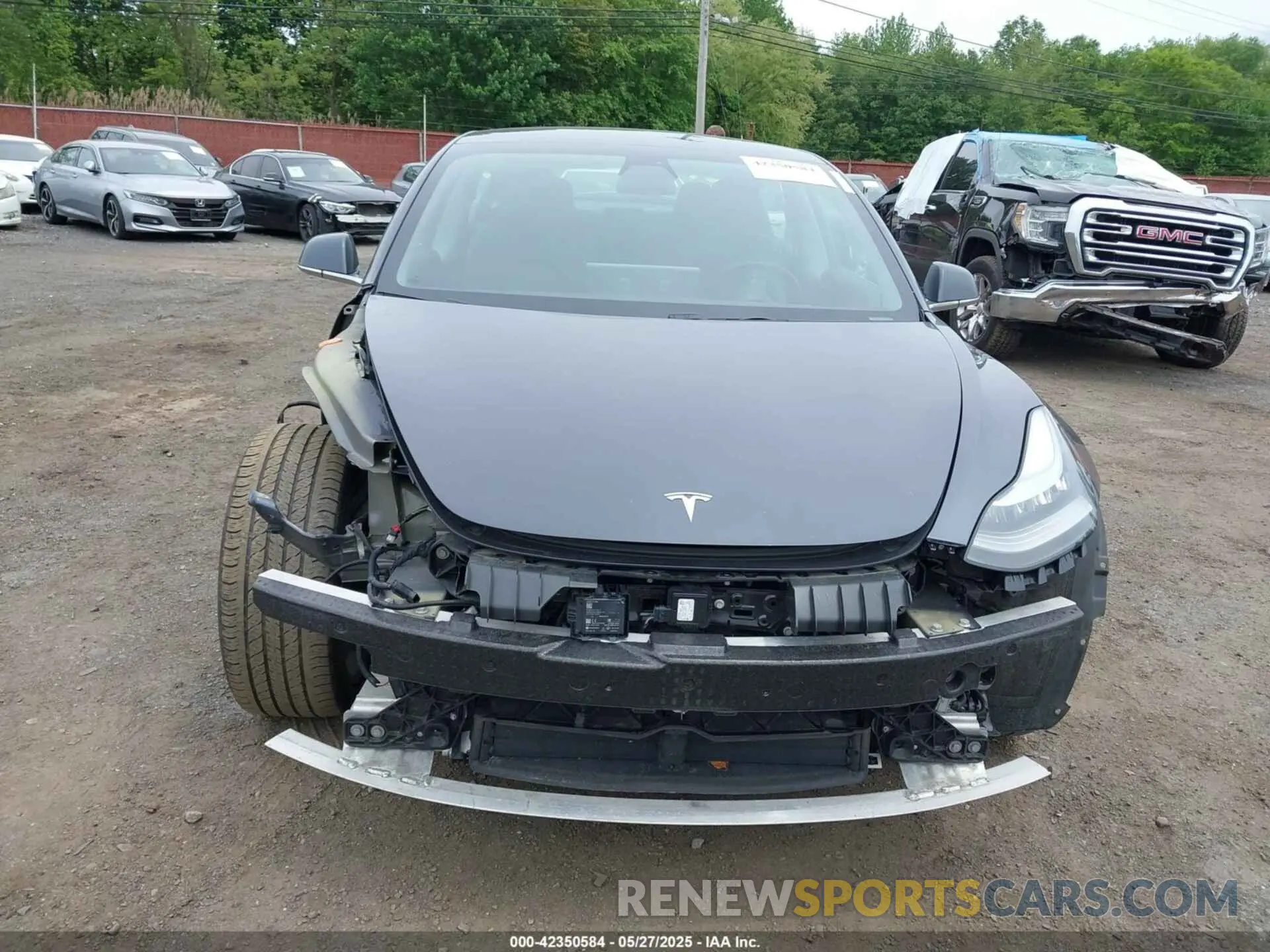 12 fotografías del automóvil dañado 5YJ3E1EC7LF586659 TESLA MODEL 3 2020