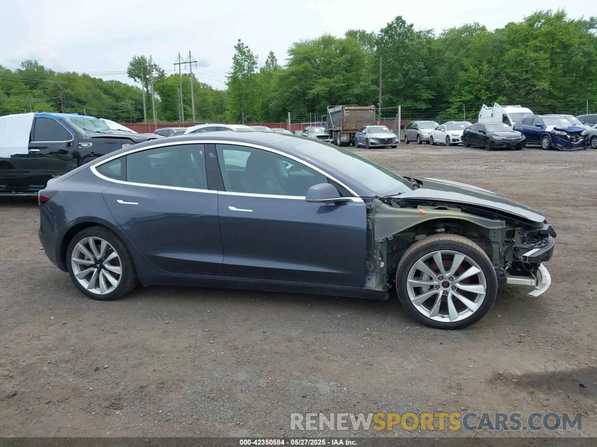 19 fotografías del automóvil dañado 5YJ3E1EC7LF586659 TESLA MODEL 3 2020