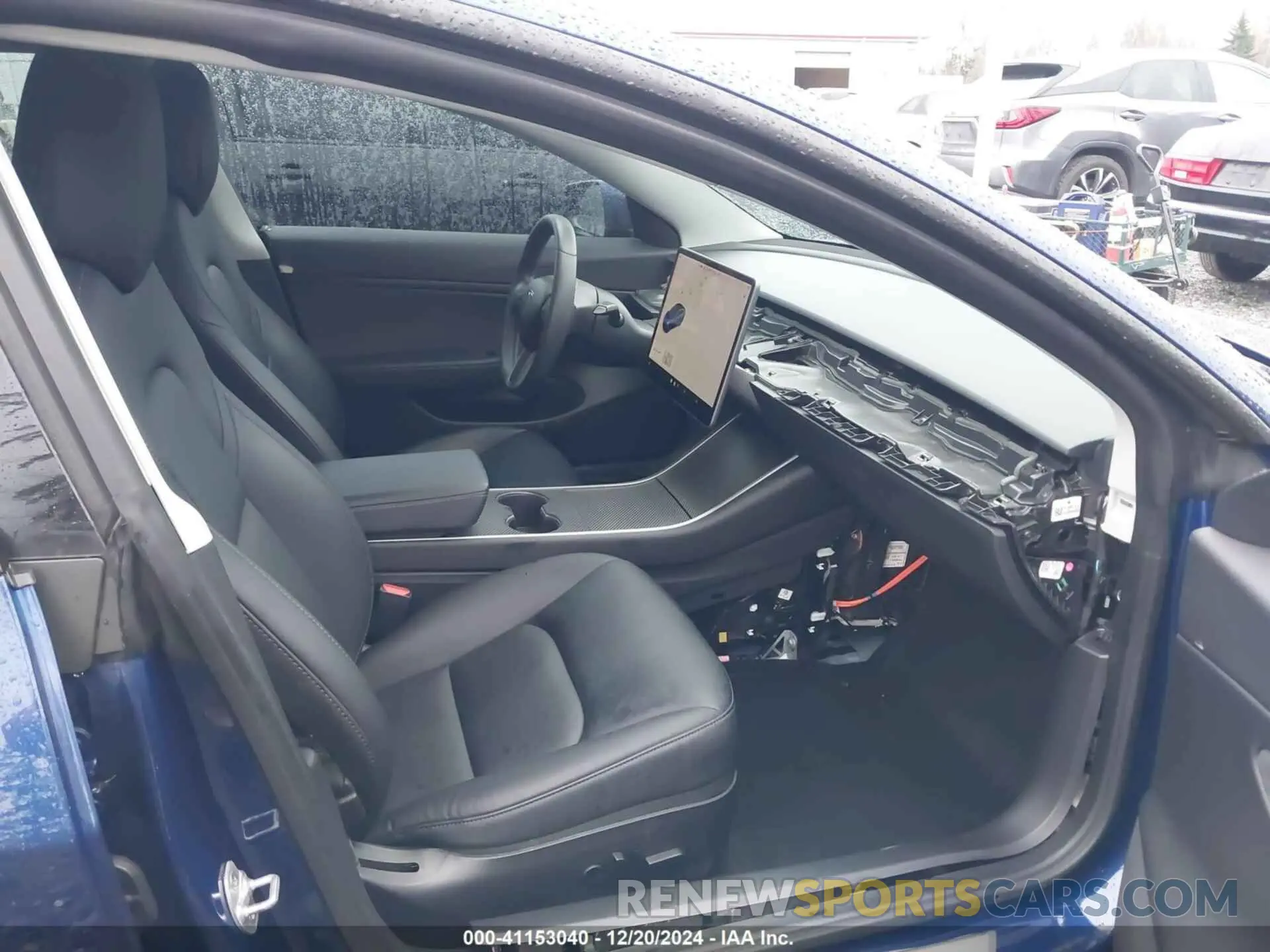 5 fotografías del automóvil dañado 5YJ3E1EC7LF647086 TESLA MODEL 3 2020