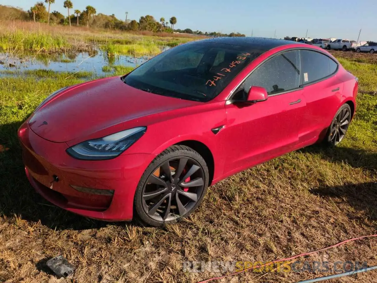 1 fotografías del automóvil dañado 5YJ3E1EC7LF669363 TESLA MODEL 3 2020