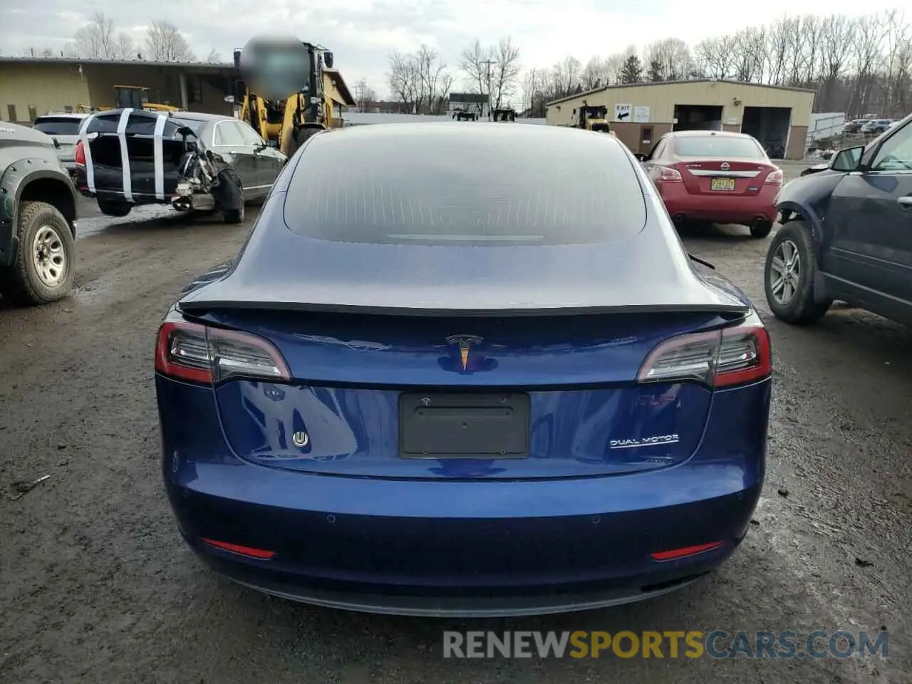 6 fotografías del automóvil dañado 5YJ3E1EC7LF669668 TESLA MODEL 3 2020
