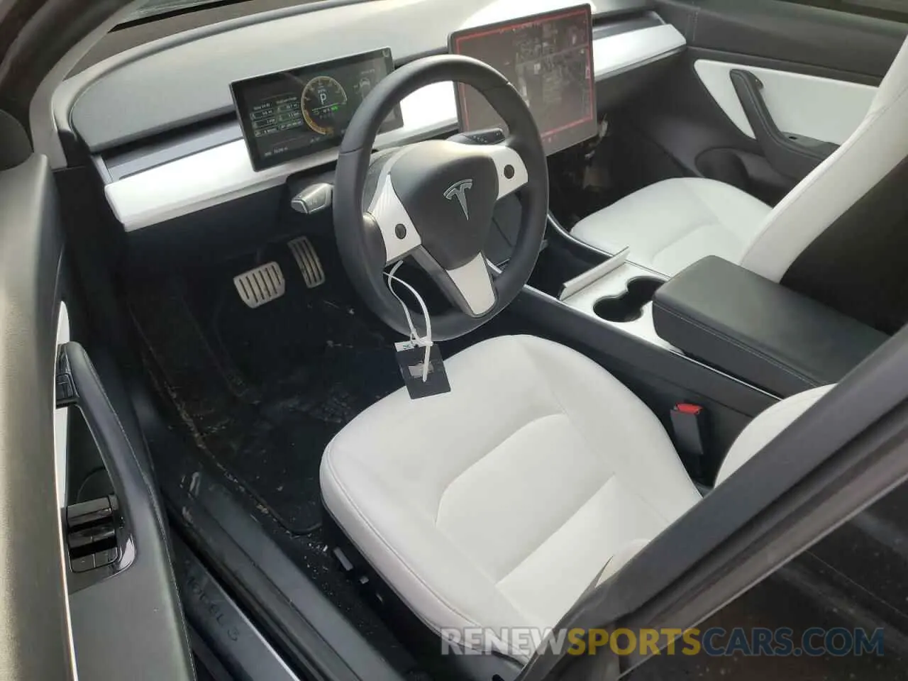 8 fotografías del automóvil dañado 5YJ3E1EC7LF669668 TESLA MODEL 3 2020
