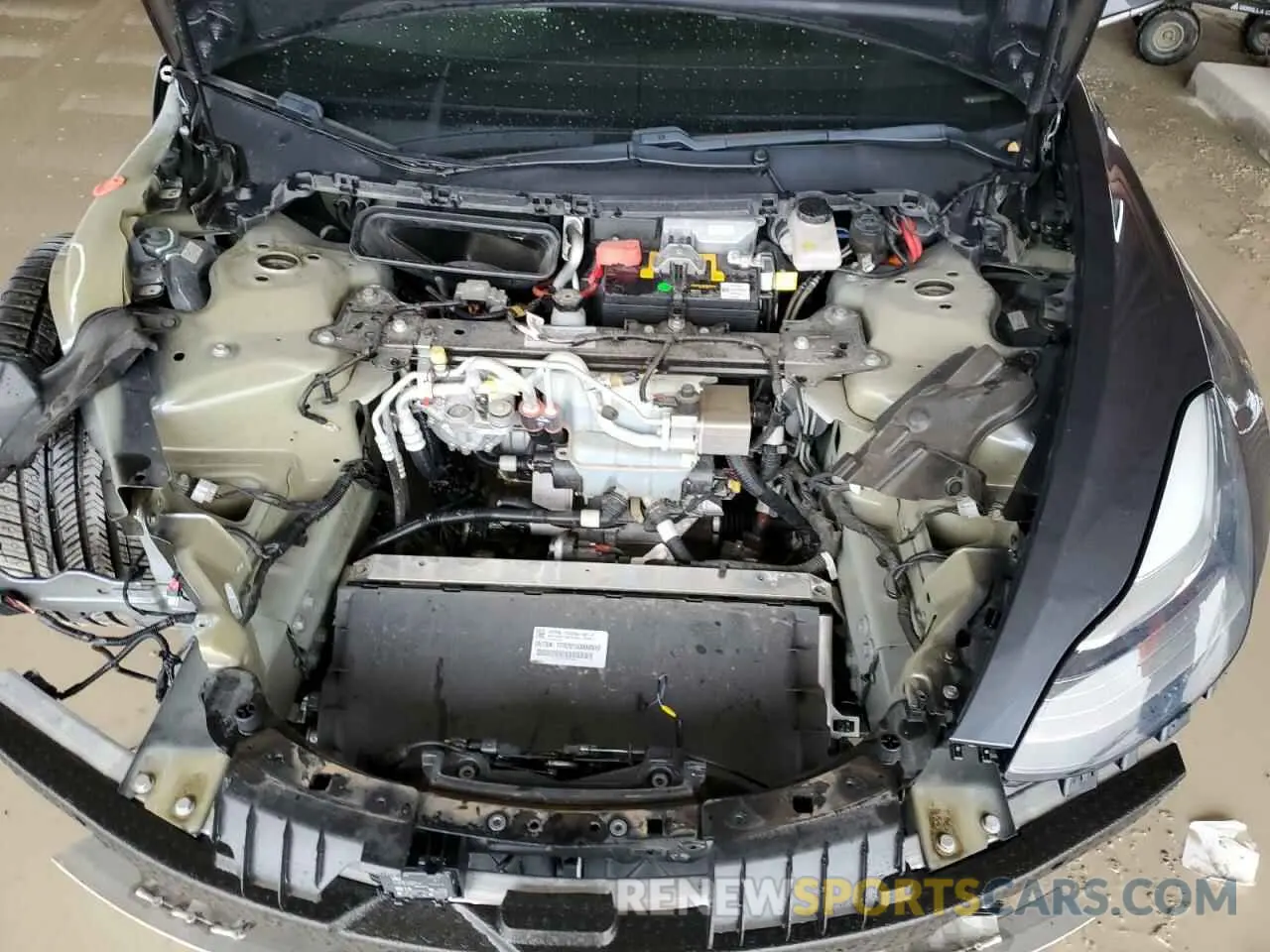 11 fotografías del automóvil dañado 5YJ3E1EC7LF714625 TESLA MODEL 3 2020