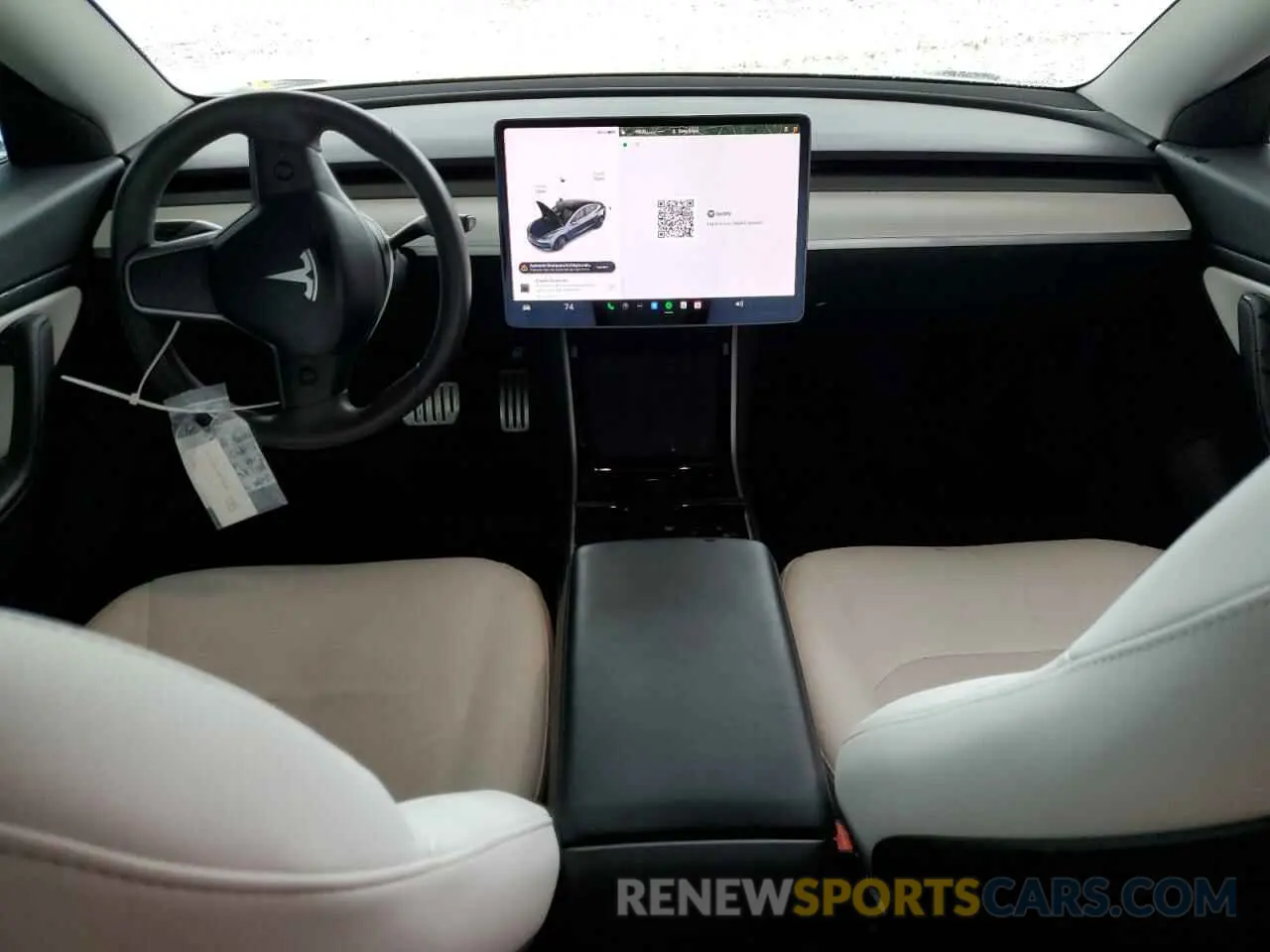 8 fotografías del automóvil dañado 5YJ3E1EC7LF714625 TESLA MODEL 3 2020
