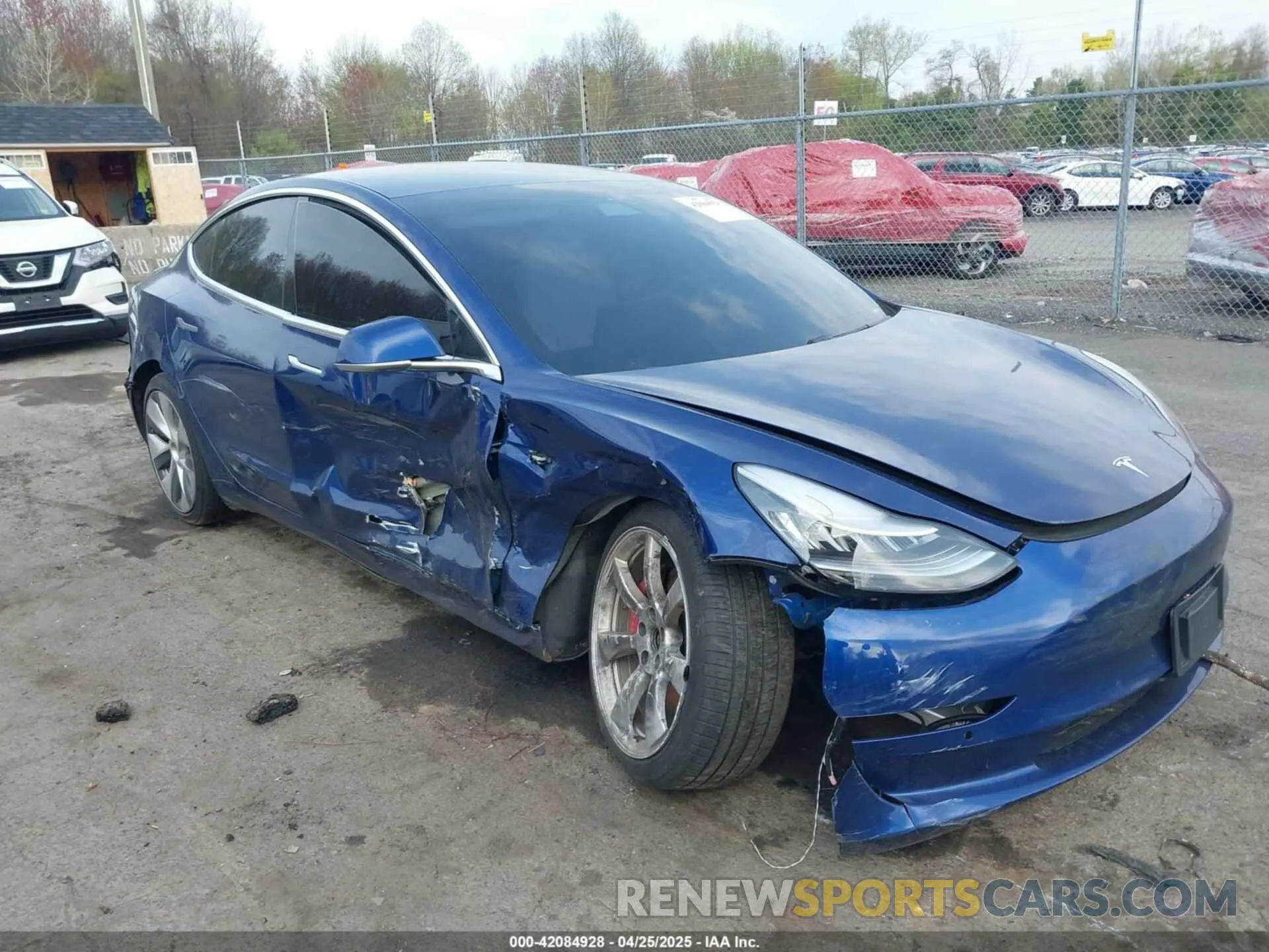 1 fotografías del automóvil dañado 5YJ3E1EC7LF784223 TESLA MODEL 3 2020