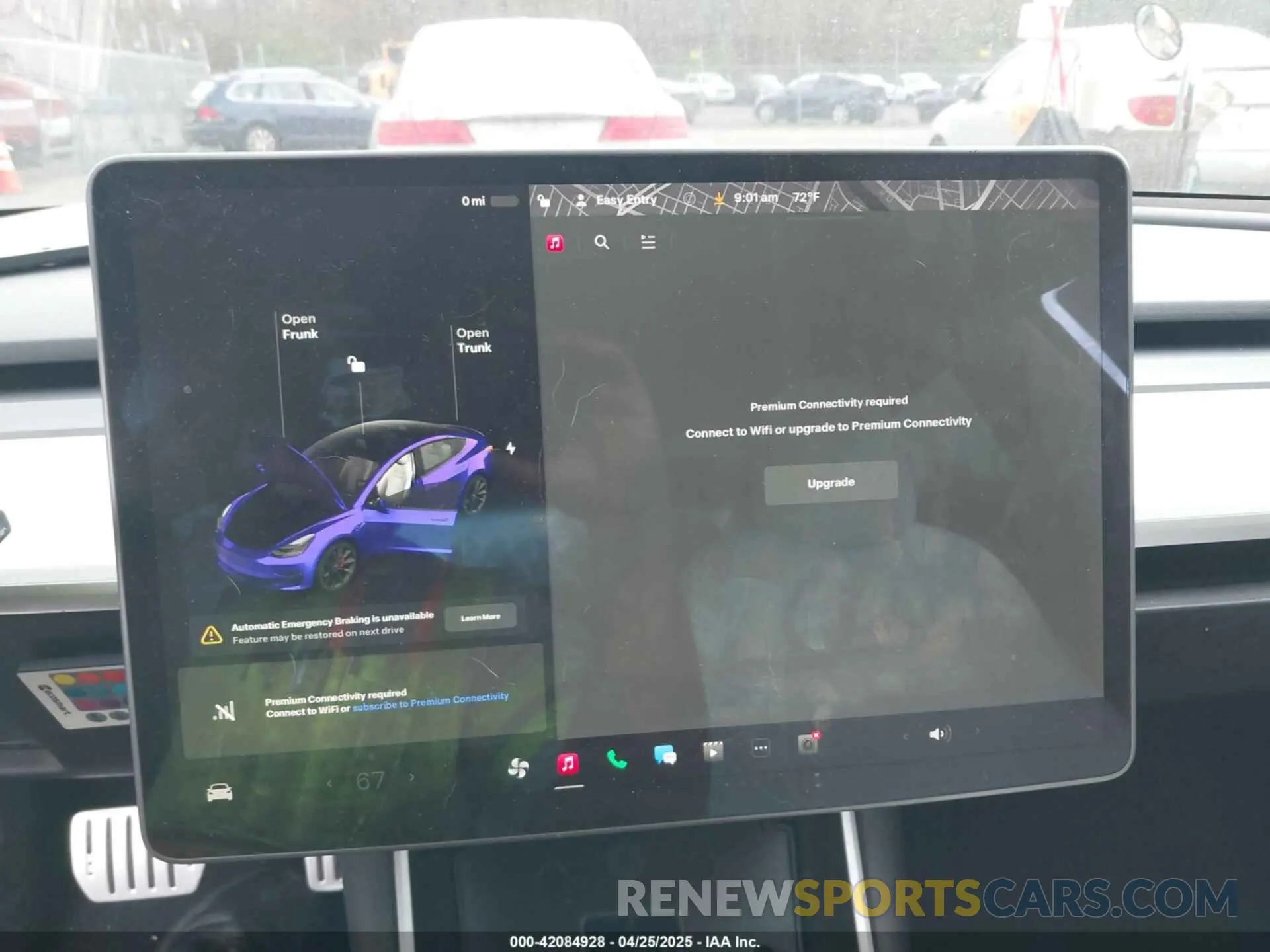 18 fotografías del automóvil dañado 5YJ3E1EC7LF784223 TESLA MODEL 3 2020