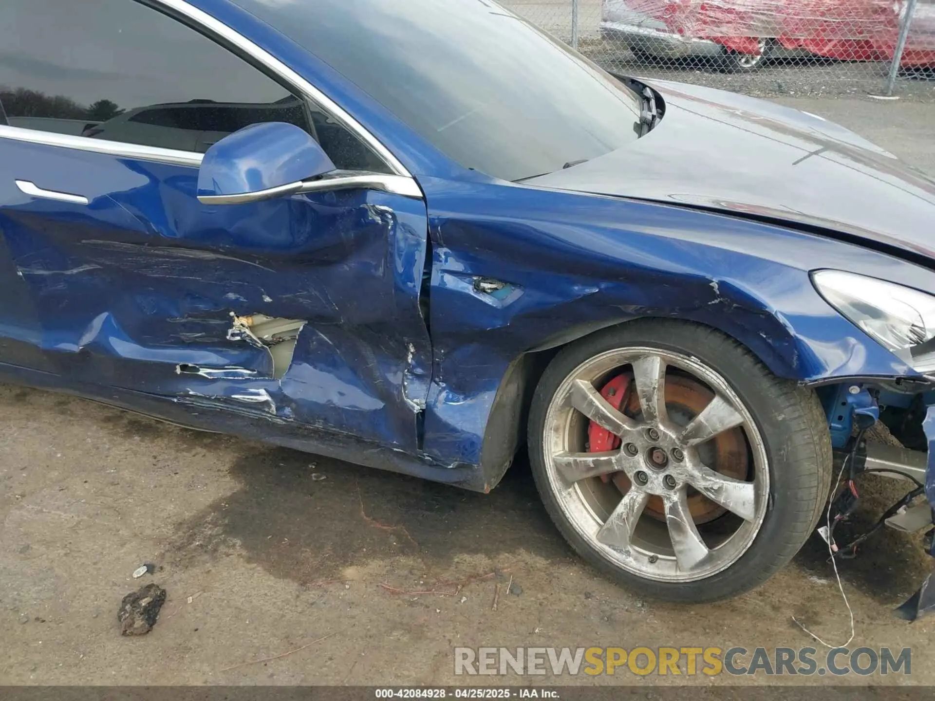 6 fotografías del automóvil dañado 5YJ3E1EC7LF784223 TESLA MODEL 3 2020