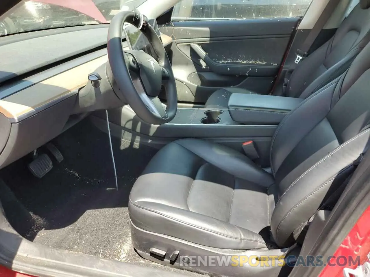 7 fotografías del automóvil dañado 5YJ3E1EC8LF586508 TESLA MODEL 3 2020