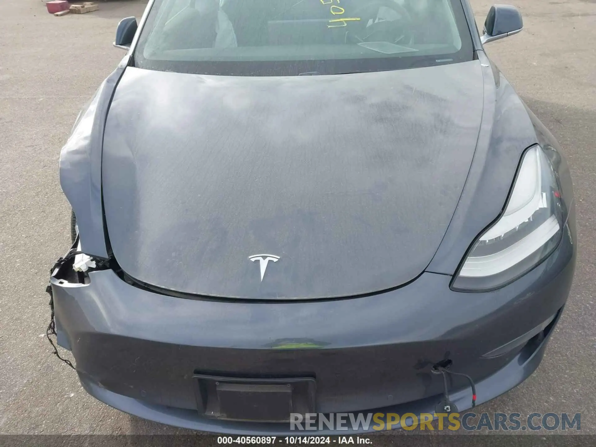 10 fotografías del automóvil dañado 5YJ3E1EC8LF602903 TESLA MODEL 3 2020