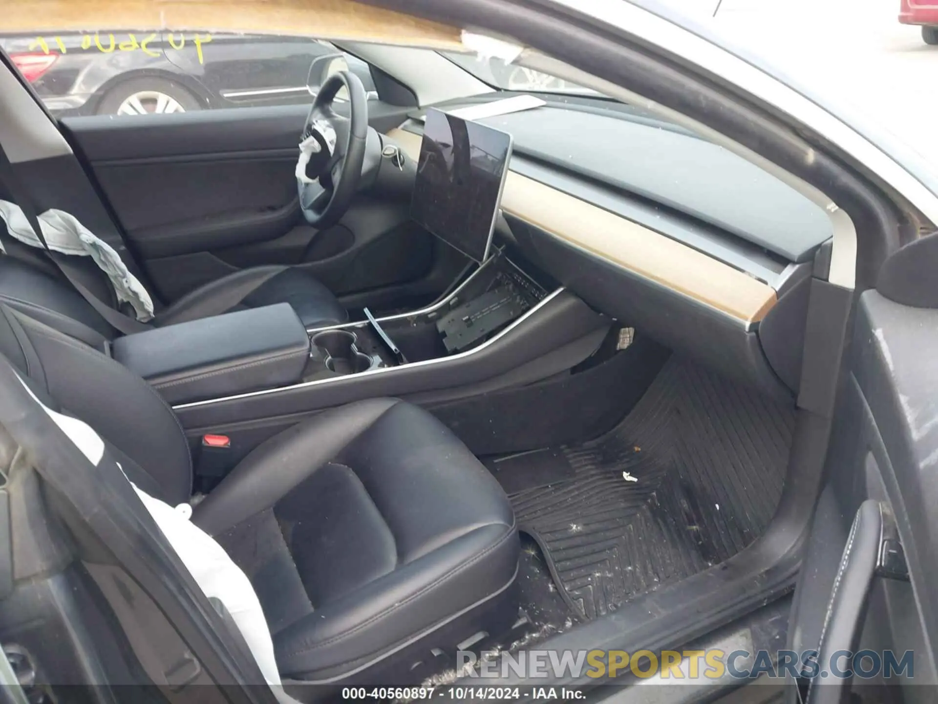 5 fotografías del automóvil dañado 5YJ3E1EC8LF602903 TESLA MODEL 3 2020