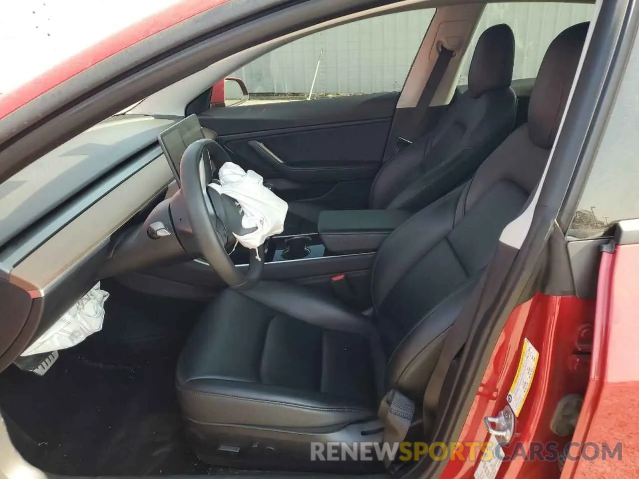 7 fotografías del automóvil dañado 5YJ3E1EC8LF641071 TESLA MODEL 3 2020