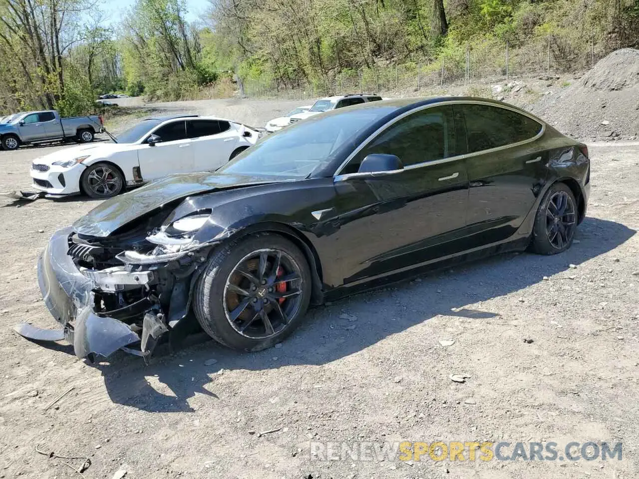 1 fotografías del automóvil dañado 5YJ3E1EC8LF746838 TESLA MODEL 3 2020