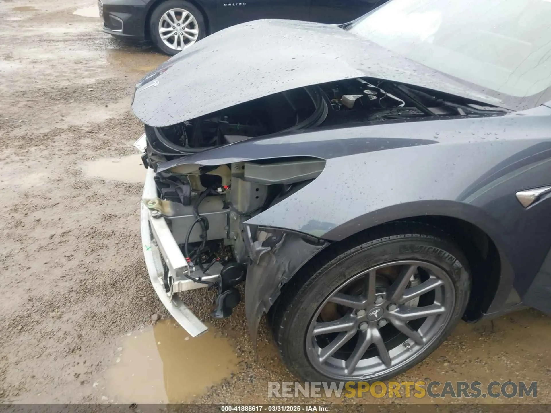 20 fotografías del automóvil dañado 5YJ3E1EC9LF601713 TESLA MODEL 3 2020