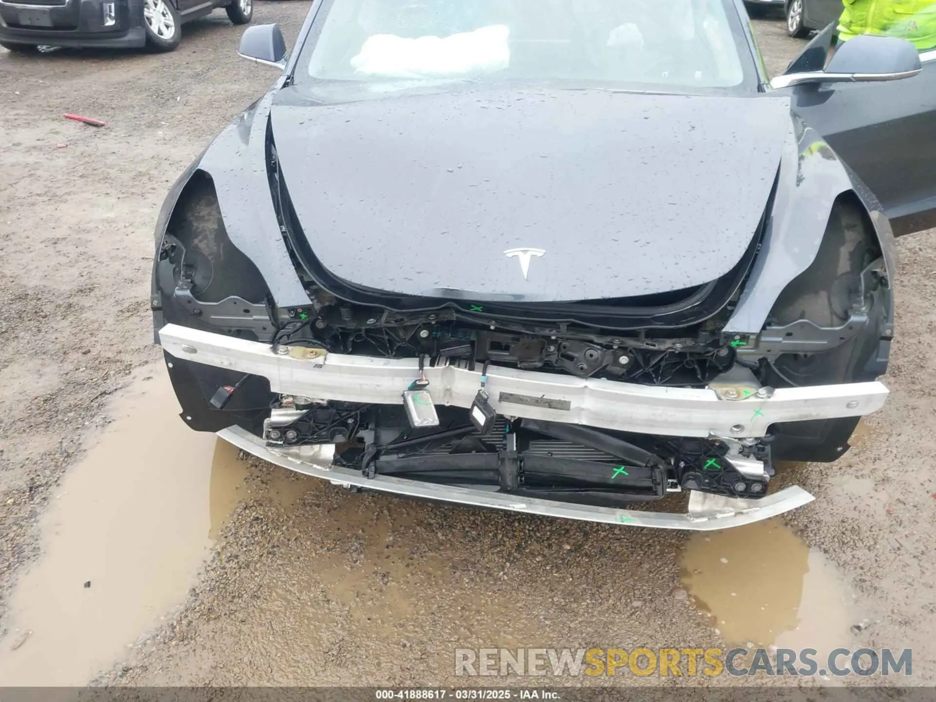 6 fotografías del automóvil dañado 5YJ3E1EC9LF601713 TESLA MODEL 3 2020