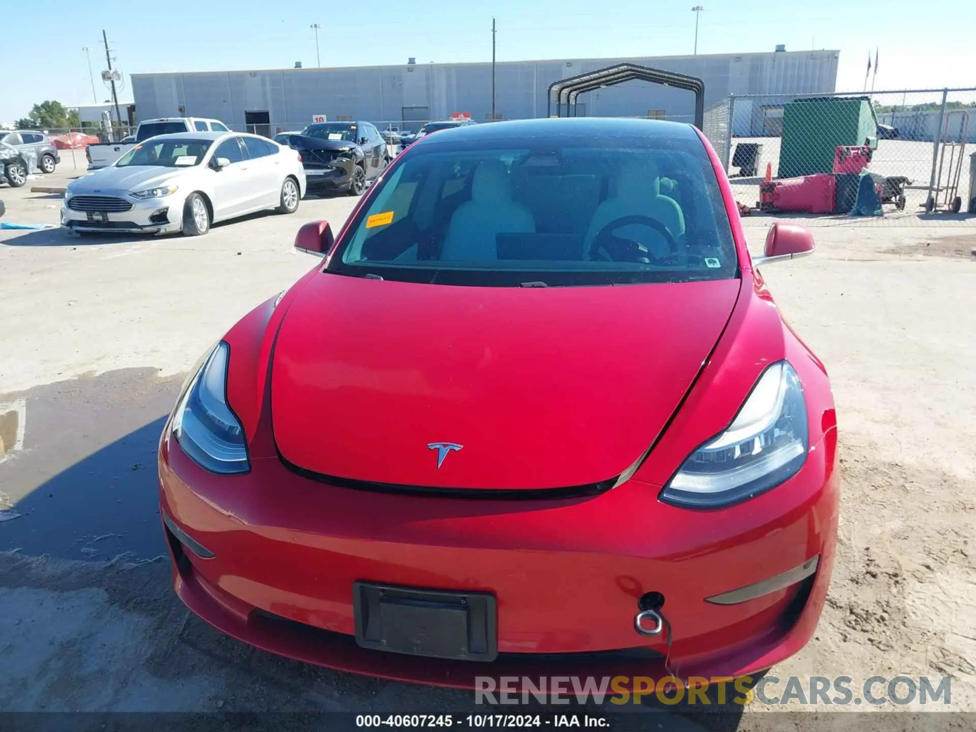 12 fotografías del automóvil dañado 5YJ3E1EC9LF784644 TESLA MODEL 3 2020