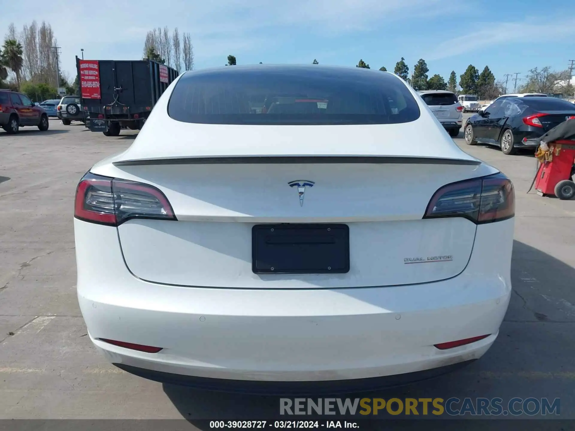 17 fotografías del automóvil dañado 5YJ3E1EC9LF792078 TESLA MODEL 3 2020