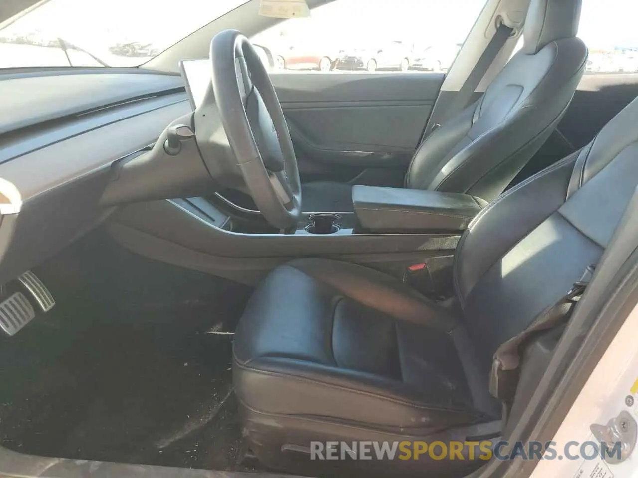 7 fotografías del automóvil dañado 5YJ3E1ECXLF602546 TESLA MODEL 3 2020