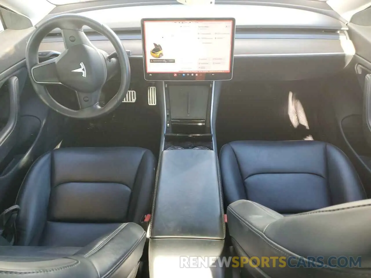 8 fotografías del automóvil dañado 5YJ3E1ECXLF602546 TESLA MODEL 3 2020