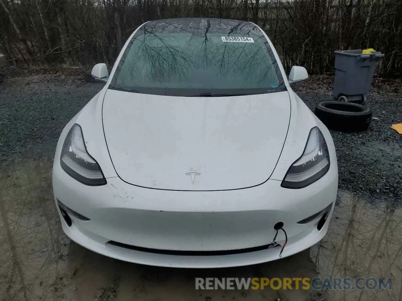 5 fotografías del automóvil dañado 5YJ3E1ECXLF627351 TESLA MODEL 3 2020