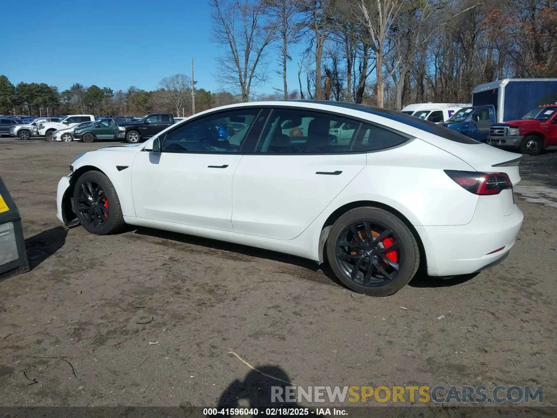 14 fotografías del automóvil dañado 5YJ3E1ECXLF791814 TESLA MODEL 3 2020