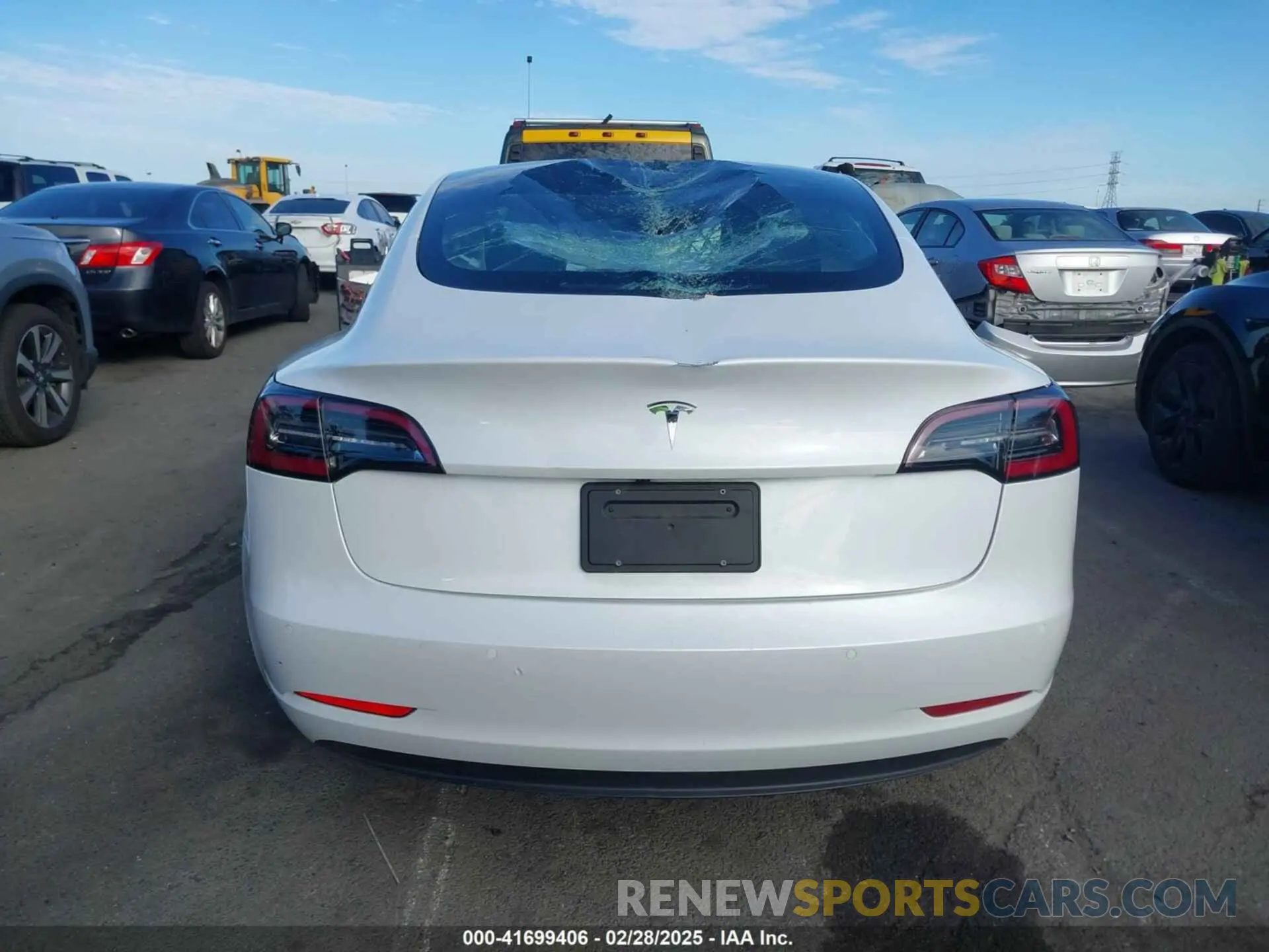 15 fotografías del automóvil dañado 5YJ3E1EA0MF022920 TESLA MODEL 3 2021