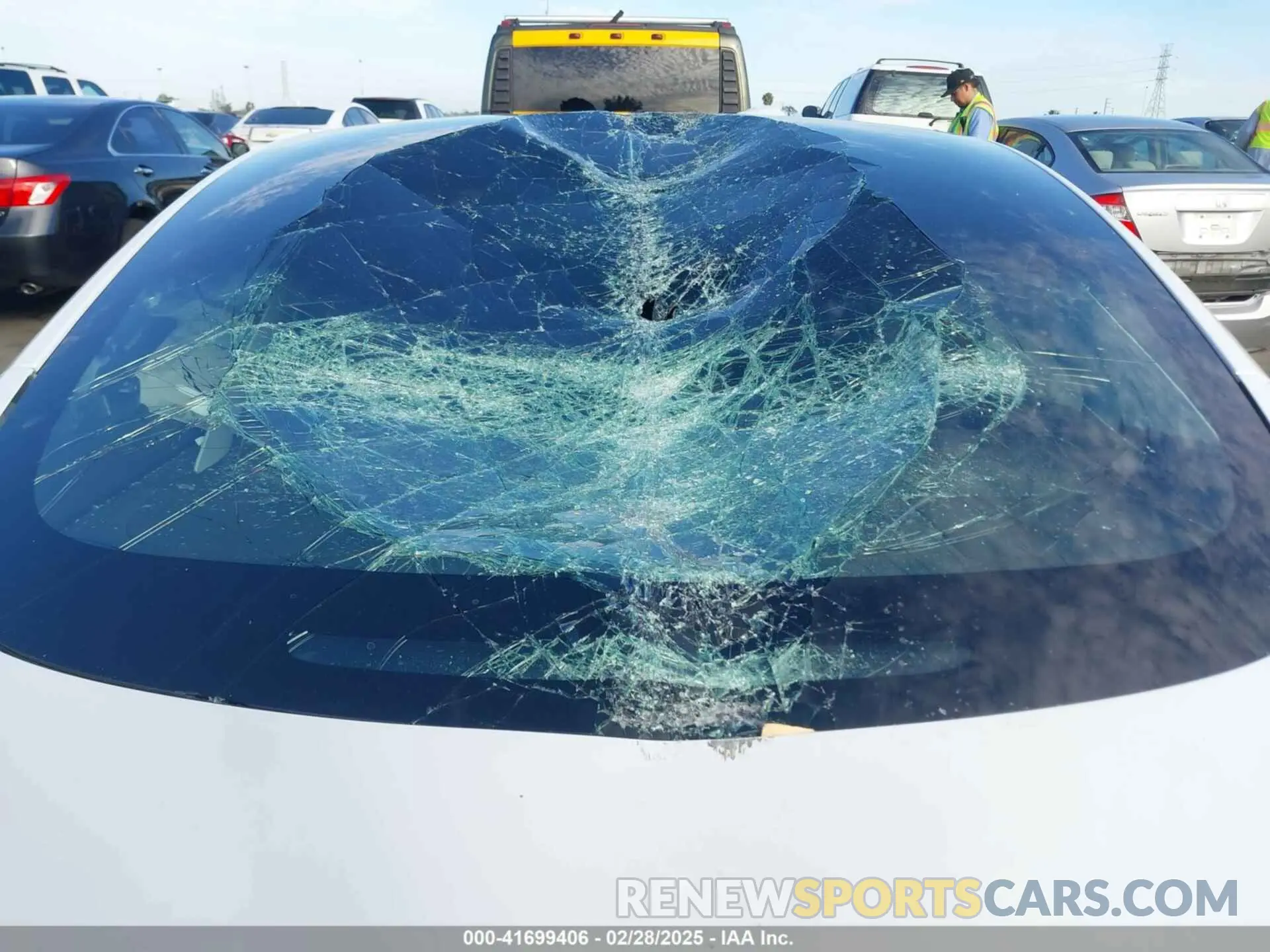 19 fotografías del automóvil dañado 5YJ3E1EA0MF022920 TESLA MODEL 3 2021