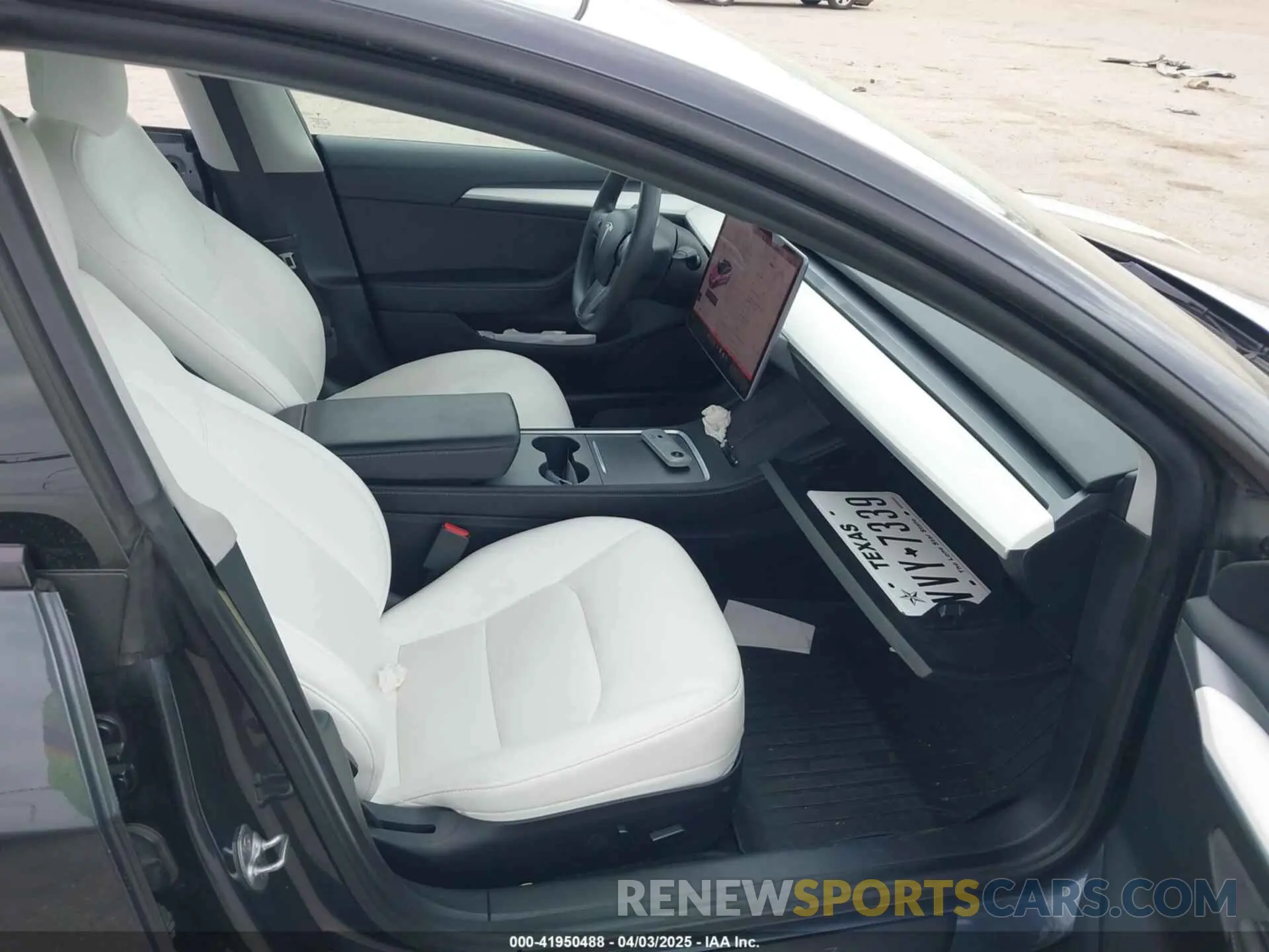 5 fotografías del automóvil dañado 5YJ3E1EA0MF031987 TESLA MODEL 3 2021
