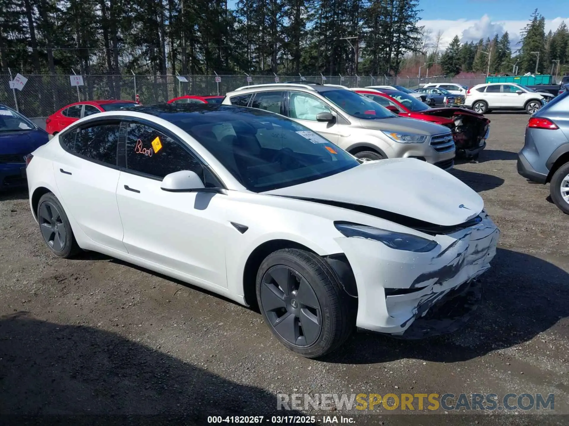 1 fotografías del automóvil dañado 5YJ3E1EA0MF062074 TESLA MODEL 3 2021