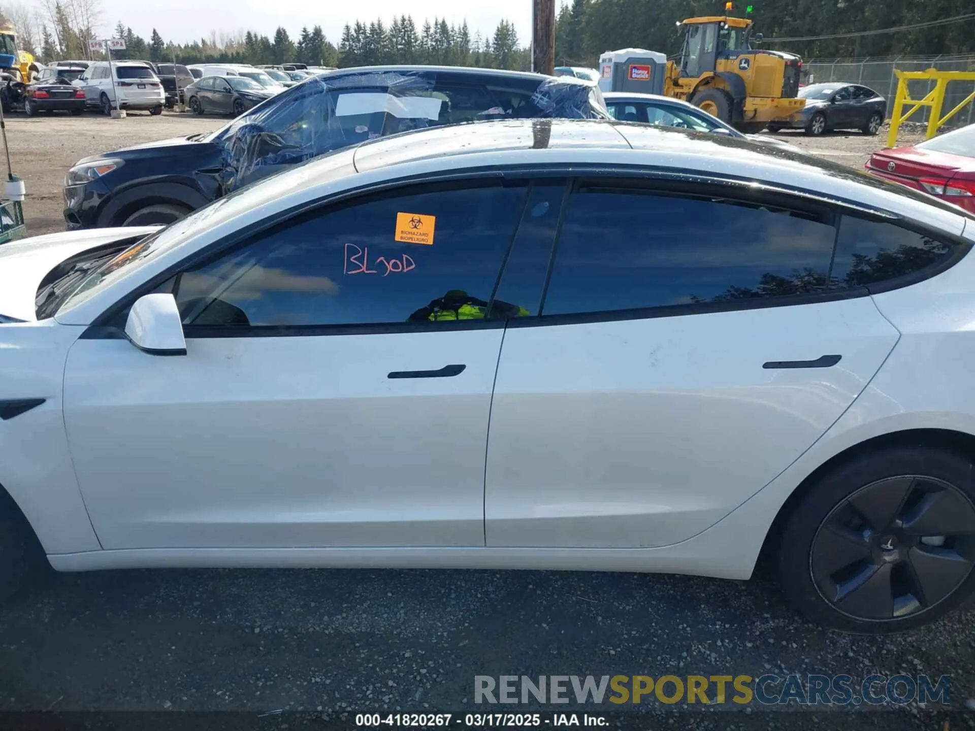 14 fotografías del automóvil dañado 5YJ3E1EA0MF062074 TESLA MODEL 3 2021